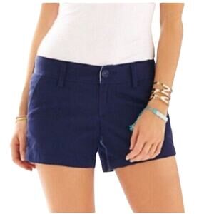 Lilly Pulitzer Women’s shorts, navy blue, Callahan, Size 2